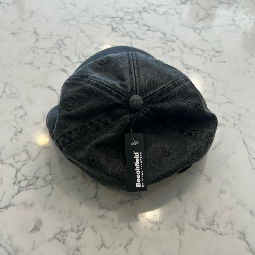 NWT‎ Beechfield Cupcake Charcoal Gray Hat Cap